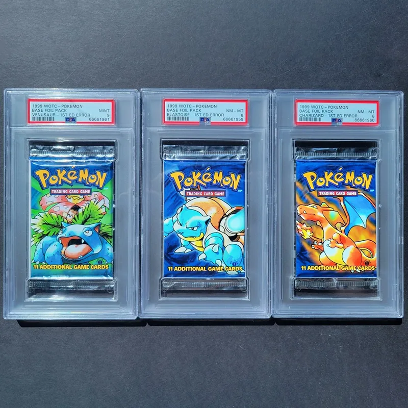 Graded Card Display - PKM 1999 Basis-Set 1. Auflage Proxy