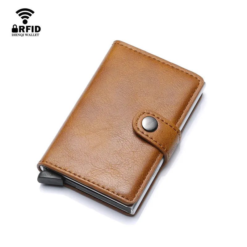 Card Top Loader - Rfid Metall Besuchen Kreditkarte Halter Männer