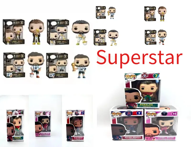 Vinyl Figure Blank - 2026 neue POP-Figuren Messi, Cristiano Ronaldo,