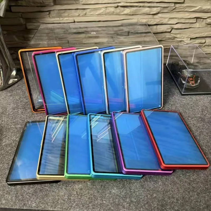 Graded Card Display - Mehrfarbige, abgestufte Kartenhüllen aus Aluminiumlegierung für