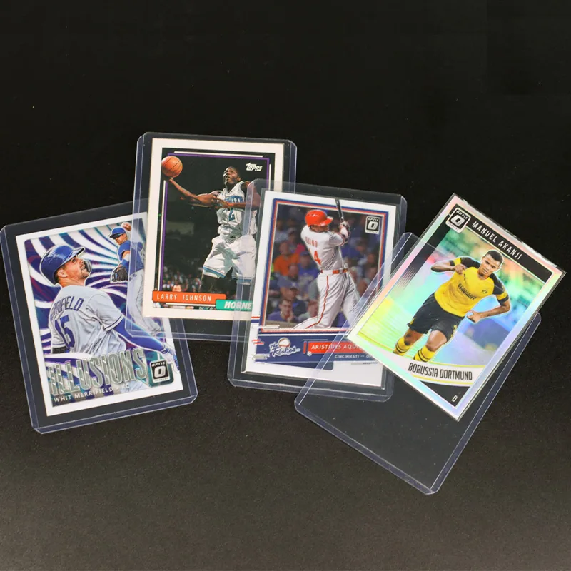 Card Top Loader - 1000 Stück Toploader für Sportkarten -