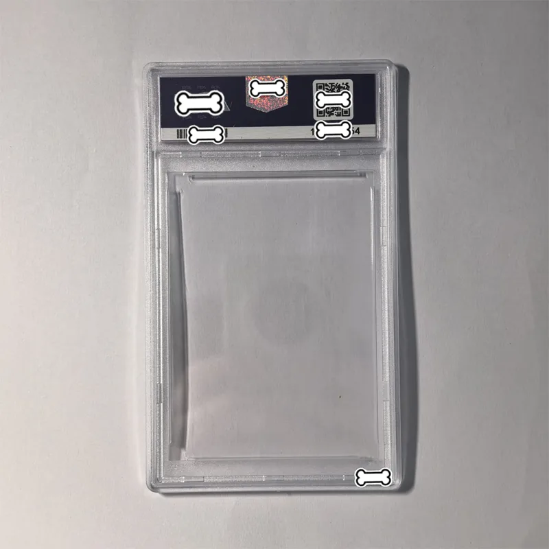 Graded Card Display - Drop-Shipping-Etiketten und kundenspezifische Hüllen. Bitte wenden