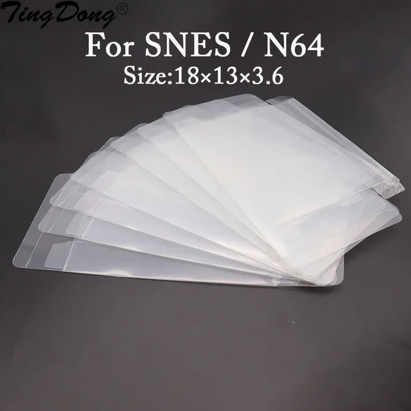 Funko Pop Protector - 10 stücke Klar transparent für SNES