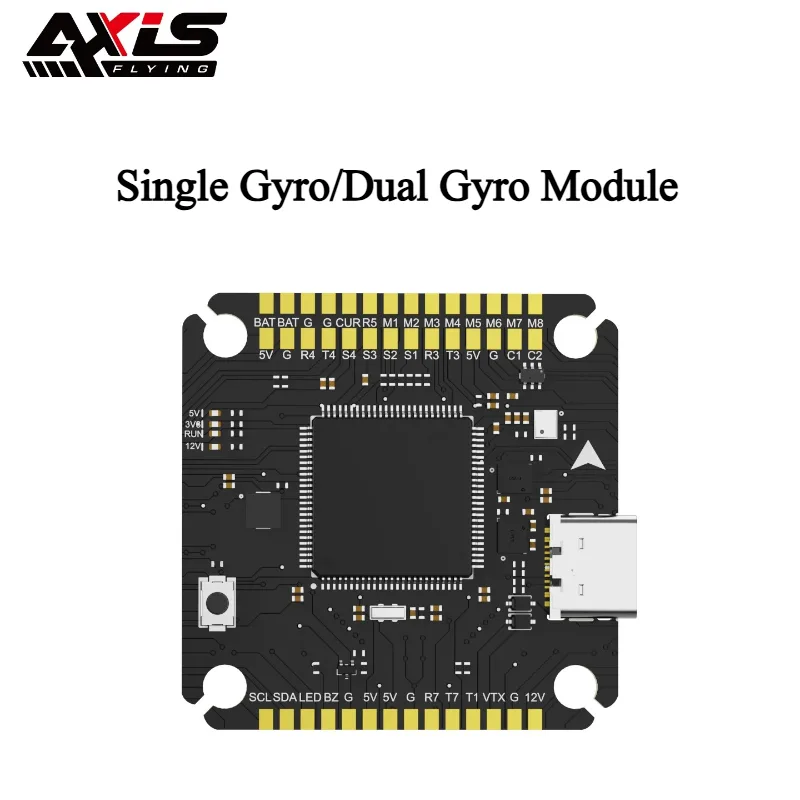 Model Airplane Plastic - Axisflying H743PRO Flugsteuerung mit Einzel-/Doppel-Gyromodul für