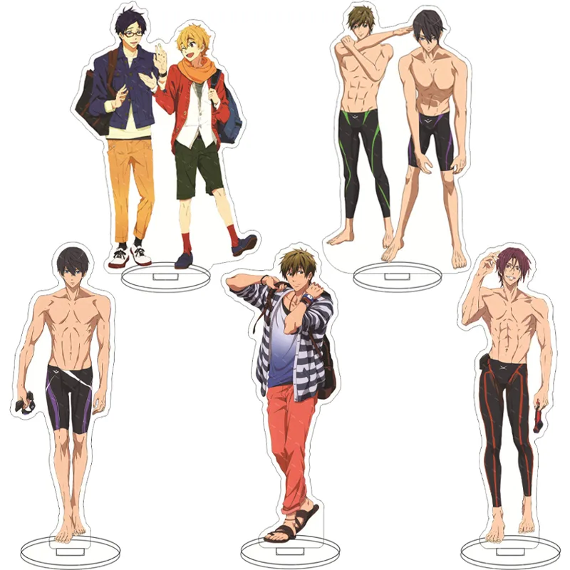 Figma Stand Set - 16CM Anime Acryl-Figur Gratis! Nanase Haruka