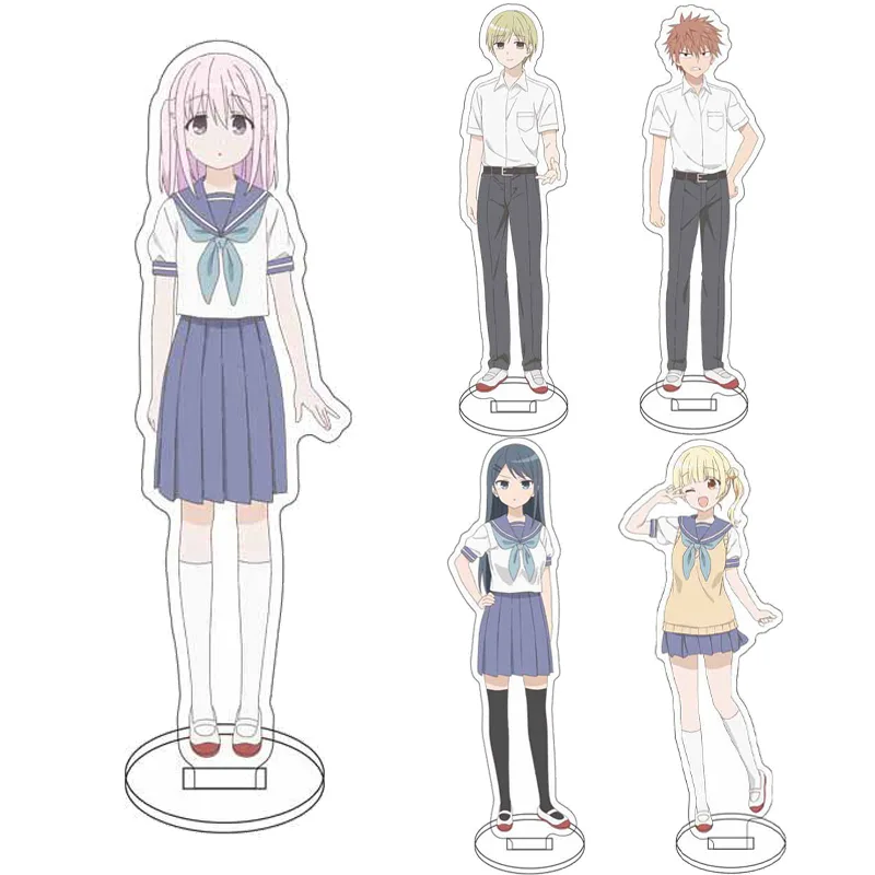 Figma Stand Set - 16CM Anime Inexpressive Kashiwada und Expressive