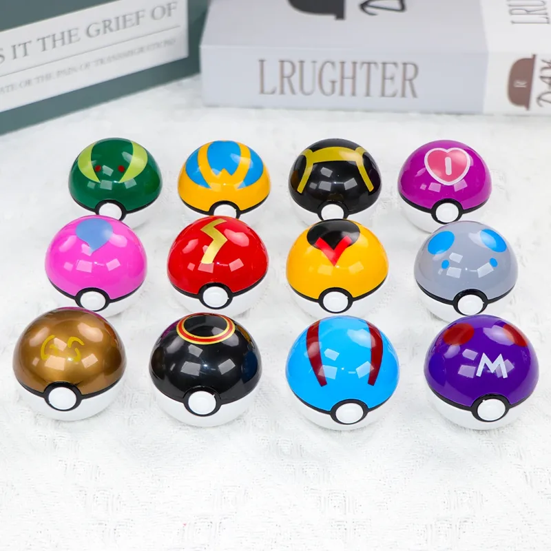 Vinyl Figure Blank - 12 Stück Pokemon Ball Pokeball Pikachu