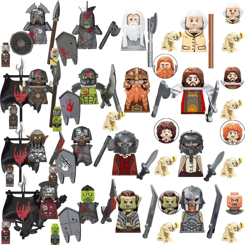 Building Block Mini - Blind Box TV6410 Mini-Actionfiguren Spielzeug Orks