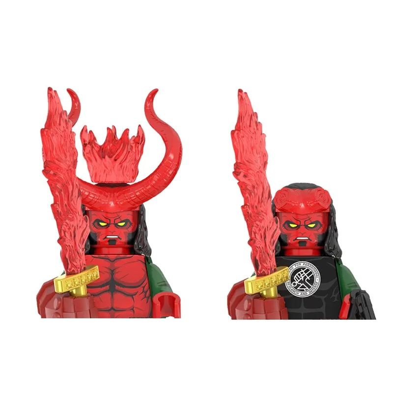 Building Block Mini - WM2422 WM2421 Hellboy Baustein Mini-Actionfiguren Spielzeug
