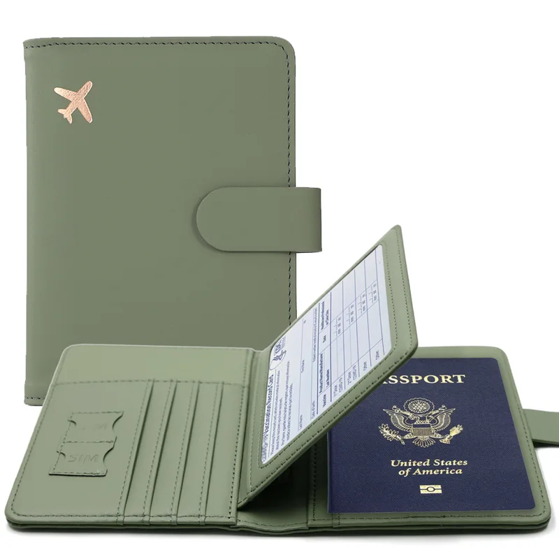 Card Top Loader - RFID Passport Abdeckung Fall Reisepass Multifunktionale
