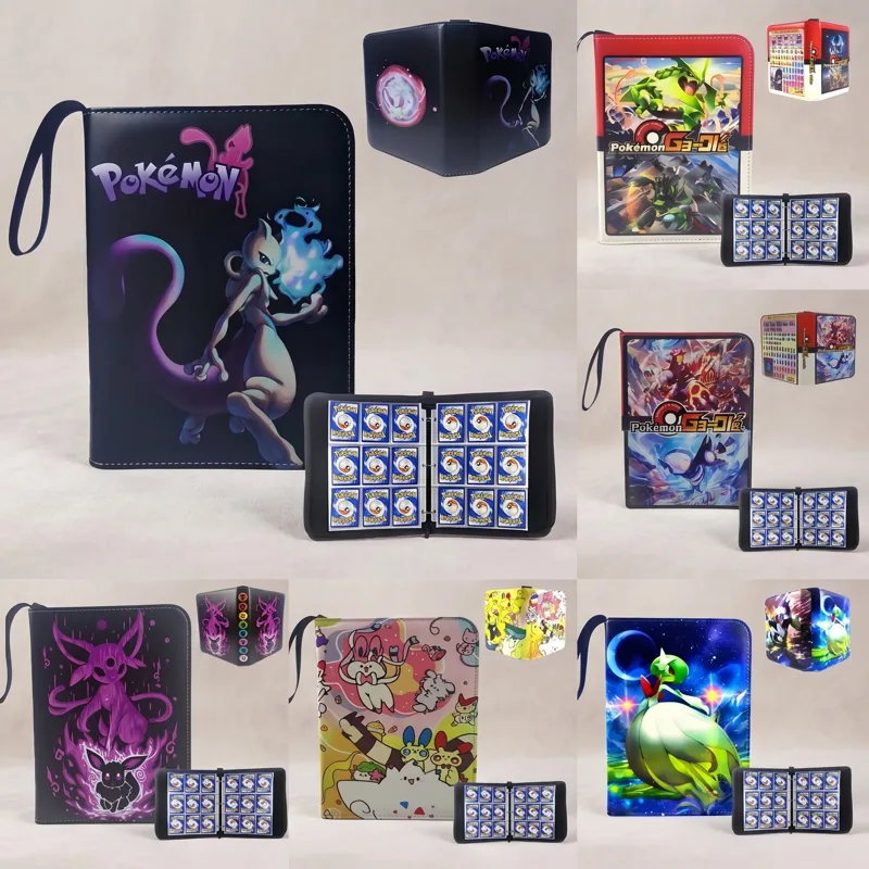 Pokemon Binder Card - Bandai Pokemon 4or9 Grid Kartenalbum Sammelmappe
