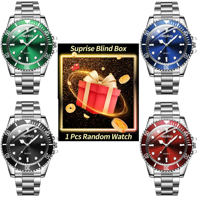 Mystery Box Blind Bag - 1 Stück Überraschungs-Mystery-Uhr Blind Box -