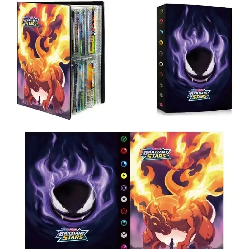Pokemon Binder Card - HOT Pokémon Glurak Kartenalbum 240 Stück