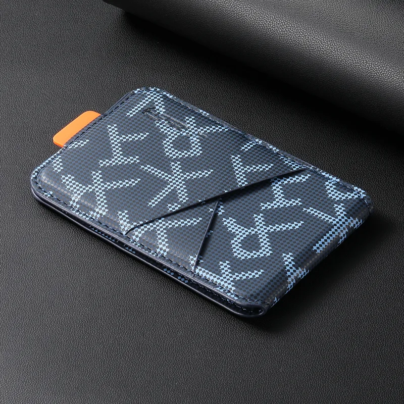 Card Top Loader - Business Letter Leder-Geldbörse, Kartenhalter-Tasche für MagSafe