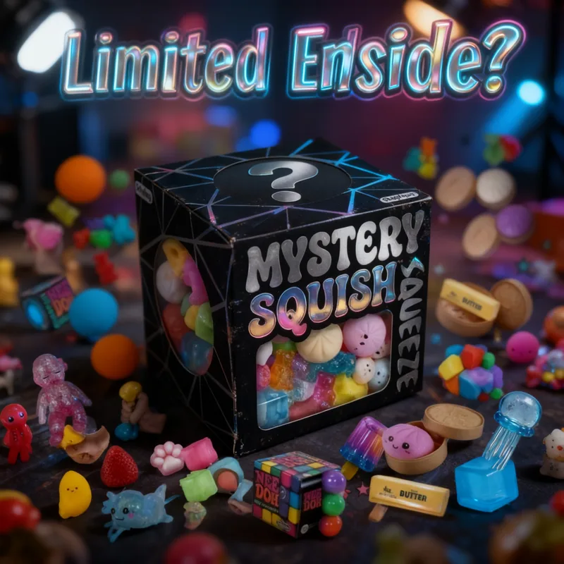 Mystery Box Blind Bag - Mix Squishy Blind Box Lustige Zufällige