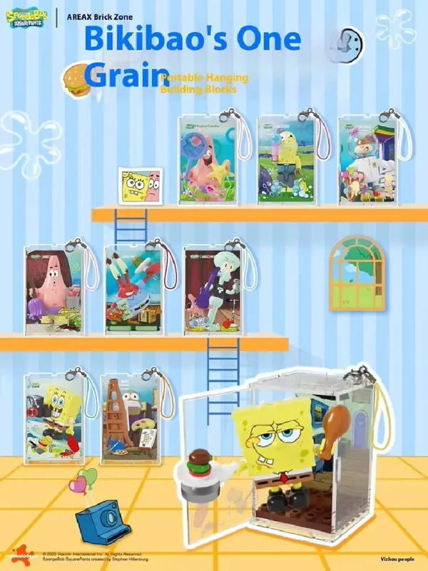 AREAX Original SpongeBob Bikin – Building Block Mini Bewertung und Preis