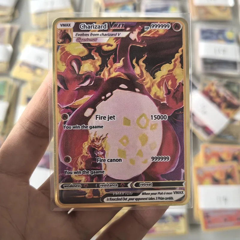 10000HP Charizard Vmax Pokemon – Pokemon Binder Card Bewertung und Preis