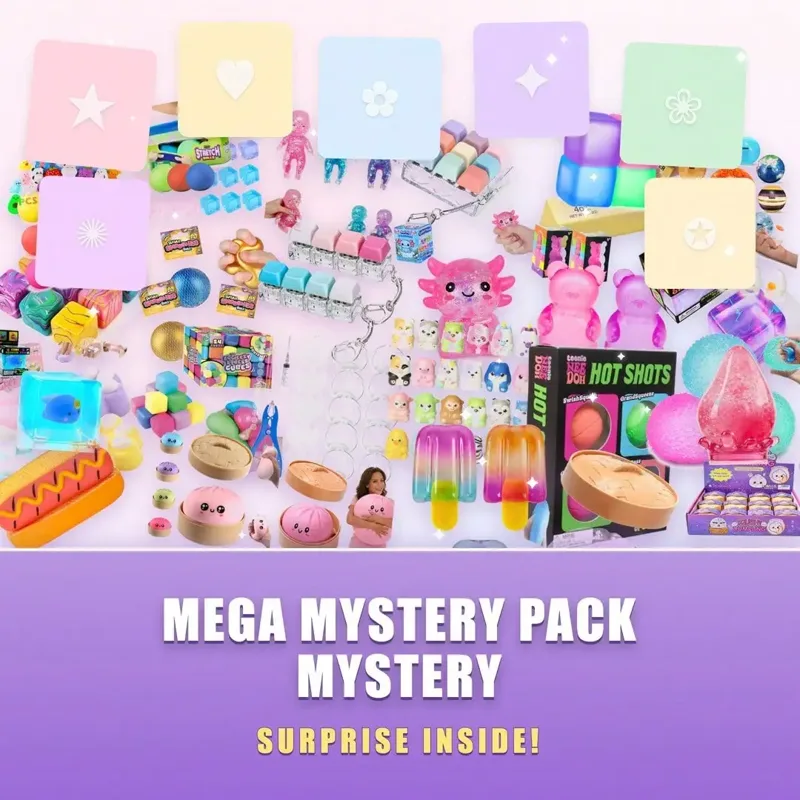 100 Styles Squishy Squeeze Fid – Mystery Box Blind Bag Bewertung und Preis