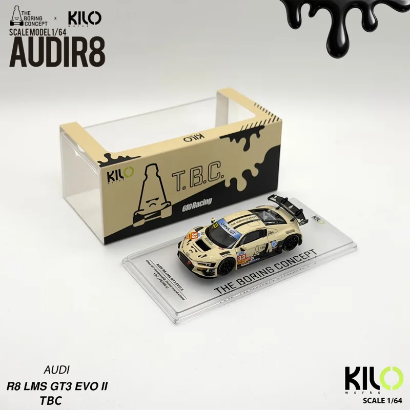 Kilo Works × TBC 1:64 Audi R8  – Die Cast Car 1 64 Bewertung und Preis
