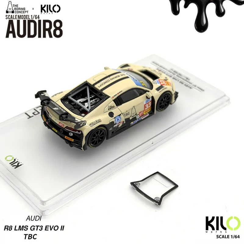 Kilo Works × TBC 1:64 Audi R8  – Die Cast Car 1 64 Bewertung und Preis