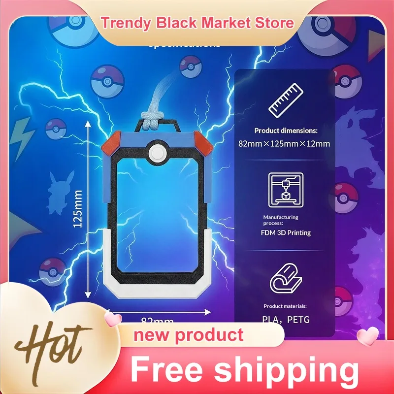 PTCG Pokemon-Kartenhalter, 3D- – Graded Card Display Bewertung und Preis