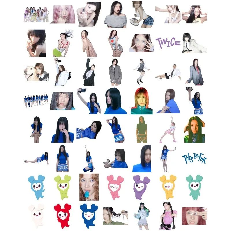 56 Stück TWICE Niedliche Anime – Vinyl Figure Blank Bewertung und Preis
