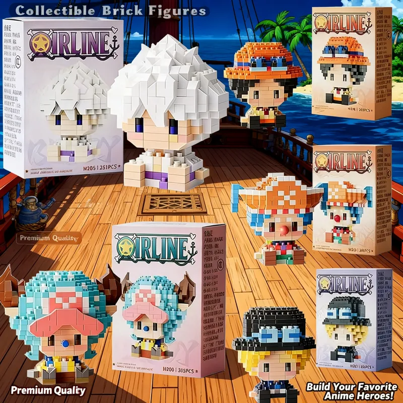 One Piece Anime Sonnengott Nik – Building Block Mini Bewertung und Preis