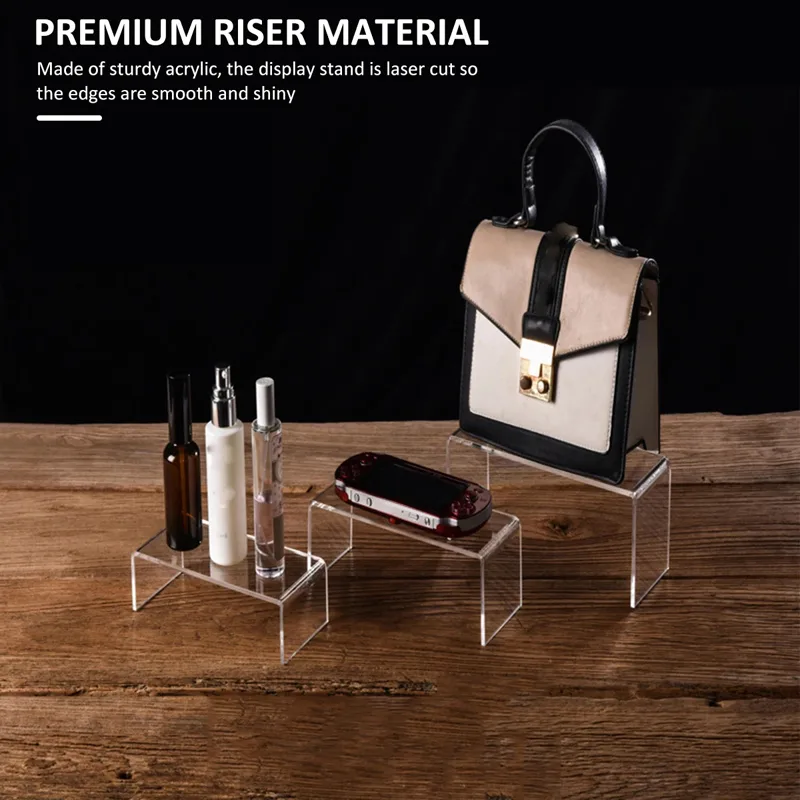 3/5 Stück Acryl-Displayständer – Display Risers Set Bewertung und Preis