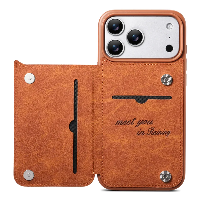 Luxus Retro Flip Karte Leder T – Card Top Loader Bewertung und Preis