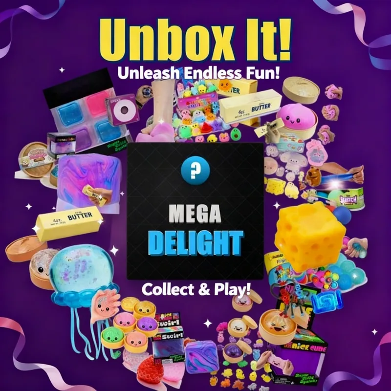 Niedliches Überraschungs-Fidge – Mystery Box Blind Bag Bewertung und Preis