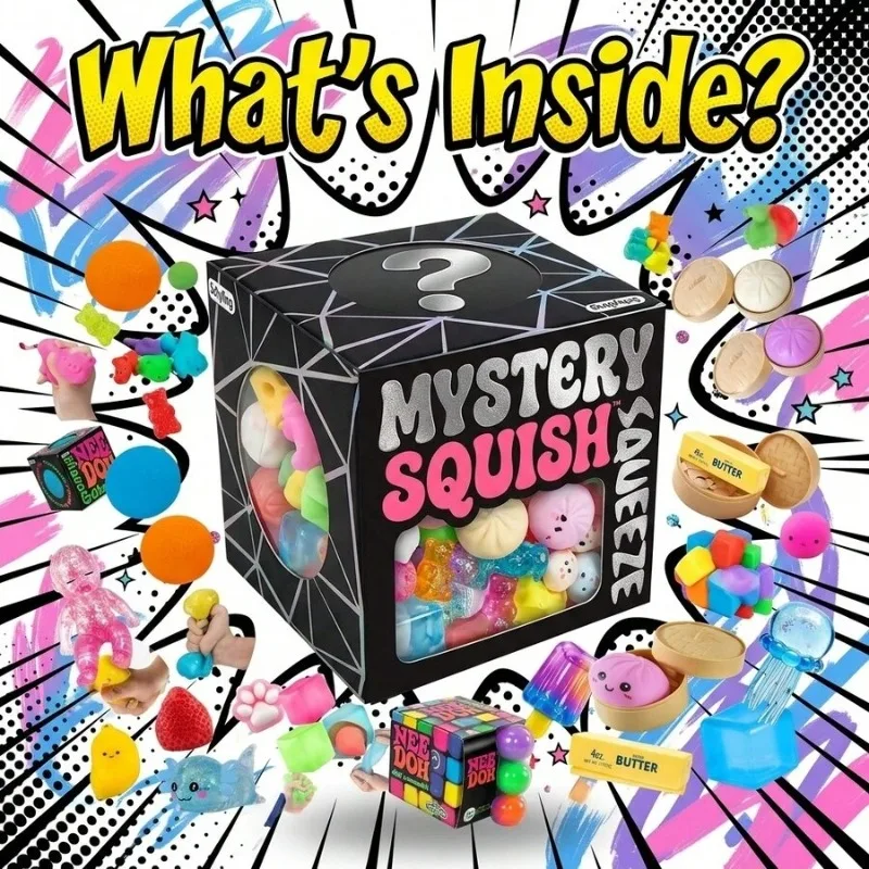 Niedliches Überraschungs-Fidge – Mystery Box Blind Bag Bewertung und Preis