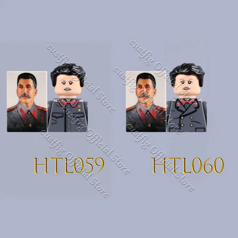 MOC Militär Sowjetische Soldat – Lego Minifigure Holder Bewertung und Preis
