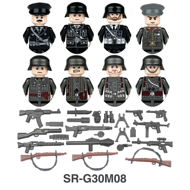 DIY WW2 Infanterie Sanitätstru – Lego Minifigure Holder Bewertung und Preis