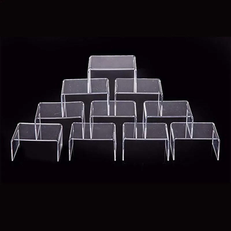 Stapelbare Aufbewahrungsboxen  – Display Risers Set Bewertung und Preis