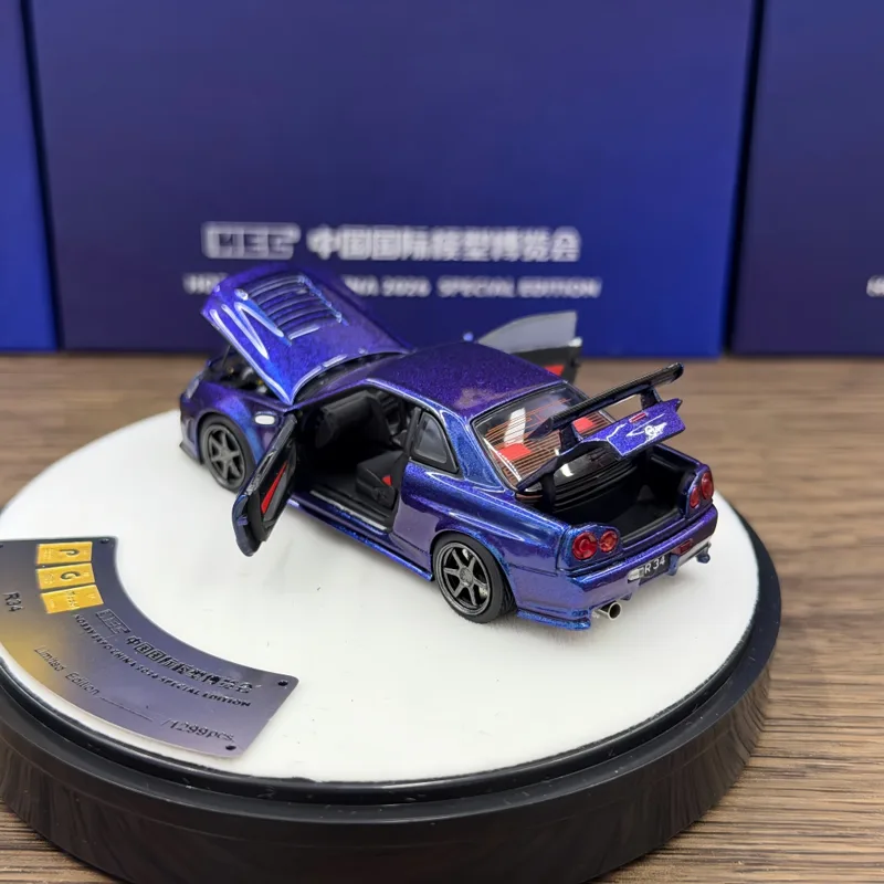 PGM 1:64 Liberty Walk GTR R34  – Die Cast Car 1 64 Bewertung und Preis