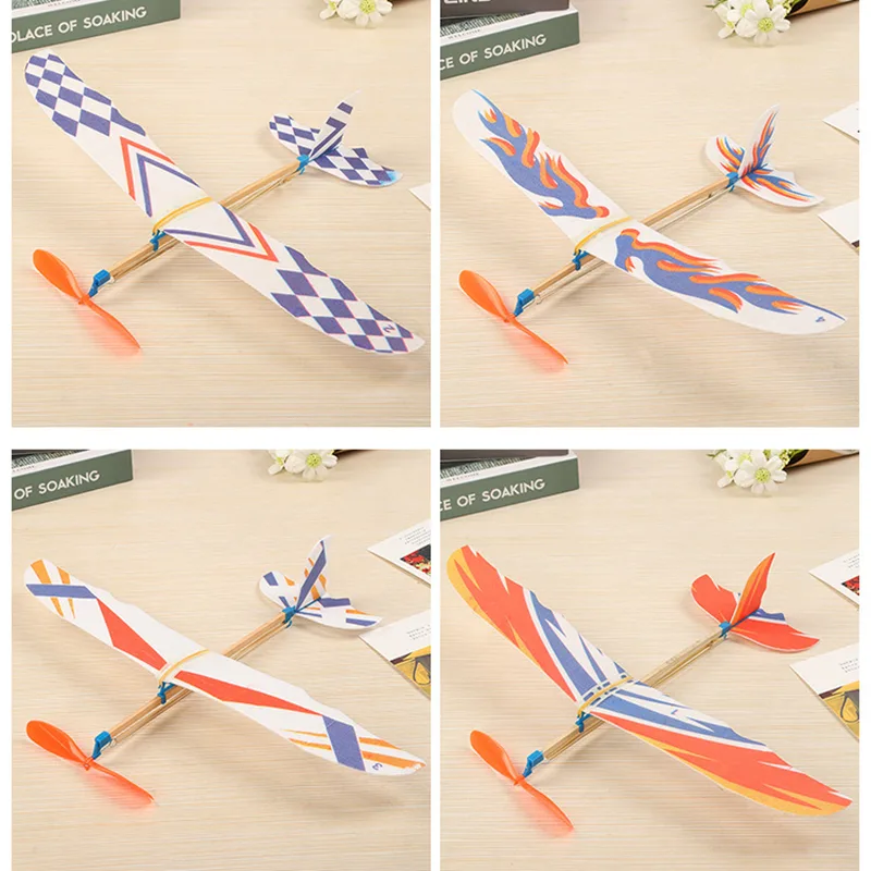 5/10Pcs Gummiband Angetrieben  – Model Airplane Plastic Bewertung und Preis