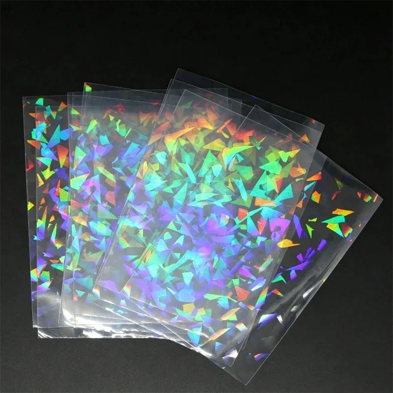 Regenbogen-Laser-Kartenhüllen  – Card Penny Sleeve Bewertung und Preis