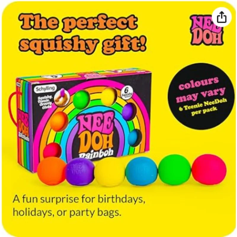 Neue Schylling Needoh Rainbow  – Mystery Box Blind Bag Bewertung und Preis