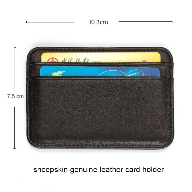 Visitenkartenetui aus echtem L – Card Top Loader Bewertung und Preis