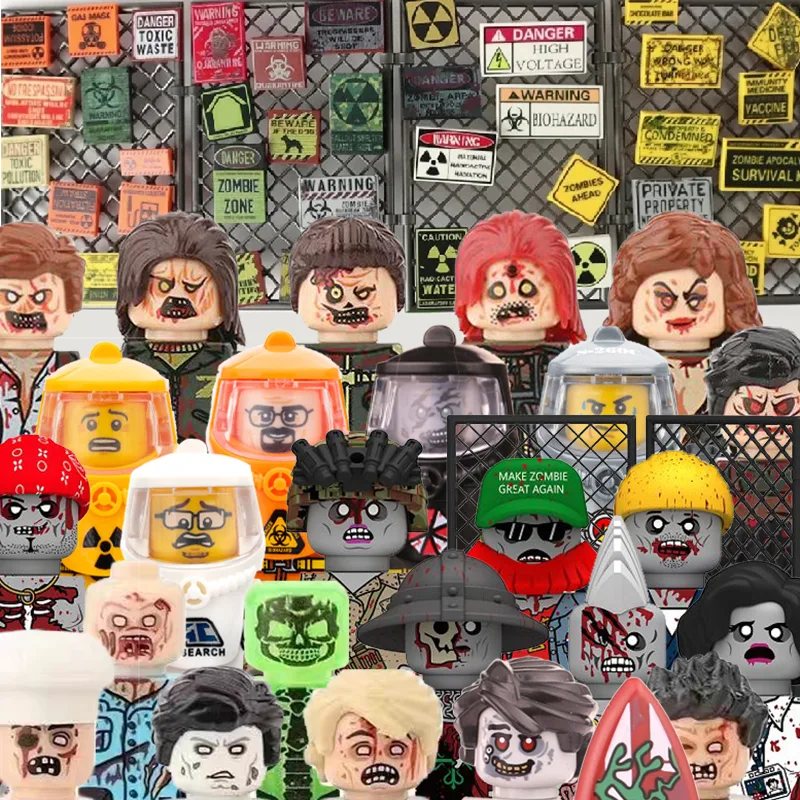 MOC City Zombies Figuren Baust – Lego Minifigure Holder Bewertung und Preis