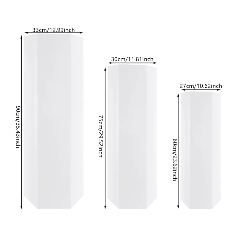 Weißes Acryl 3-teiliges Displa – Display Risers Set Bewertung und Preis