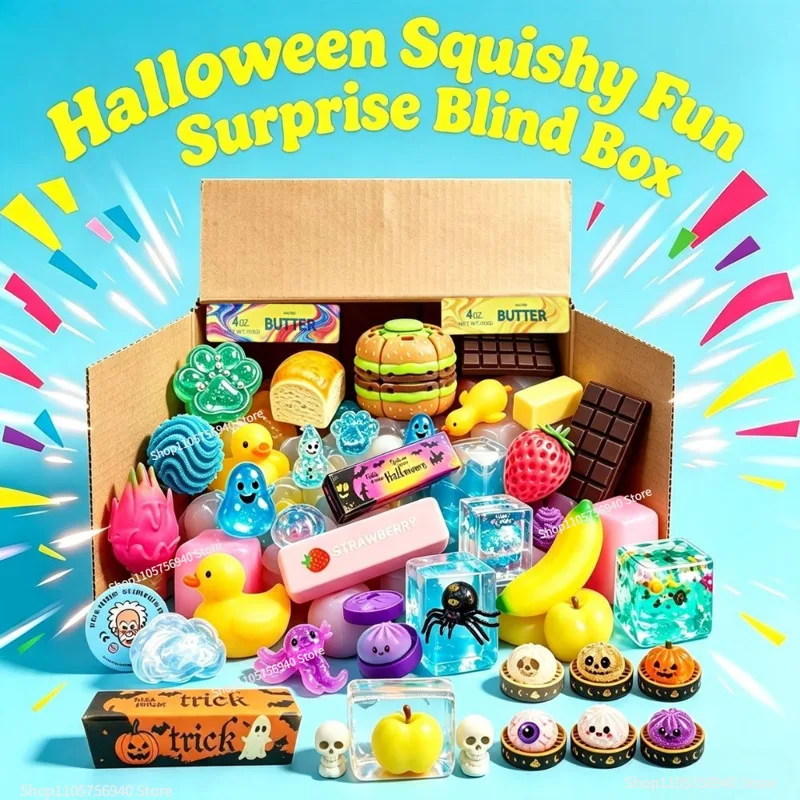 2026 Halloween Squishy Mystery – Mystery Box Blind Bag Bewertung und Preis