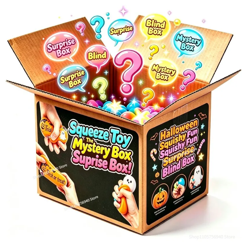2026 Halloween Squishy Mystery – Mystery Box Blind Bag Bewertung und Preis