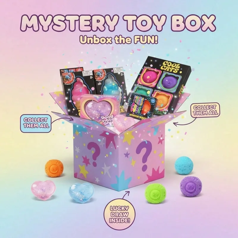 100+ Stück Sortierte Squishy-F – Mystery Box Blind Bag Bewertung und Preis