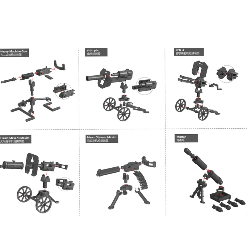 25-teiliges Set Militär-Bauste – Lego Minifigure Holder Bewertung und Preis
