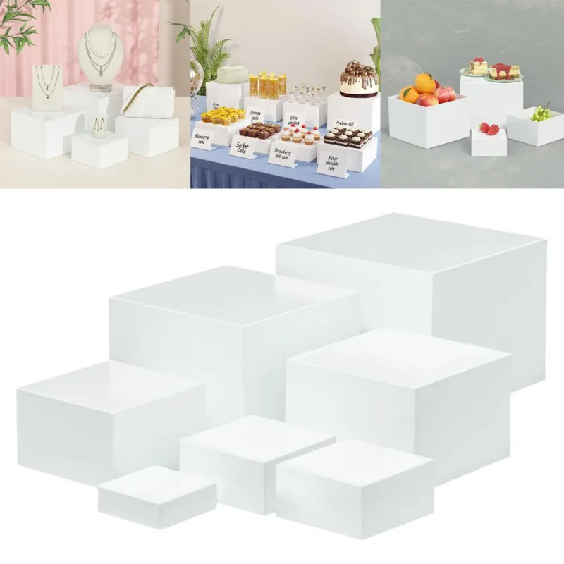 7-teilige Acryl-Würfel-Display – Display Risers Set Bewertung und Preis