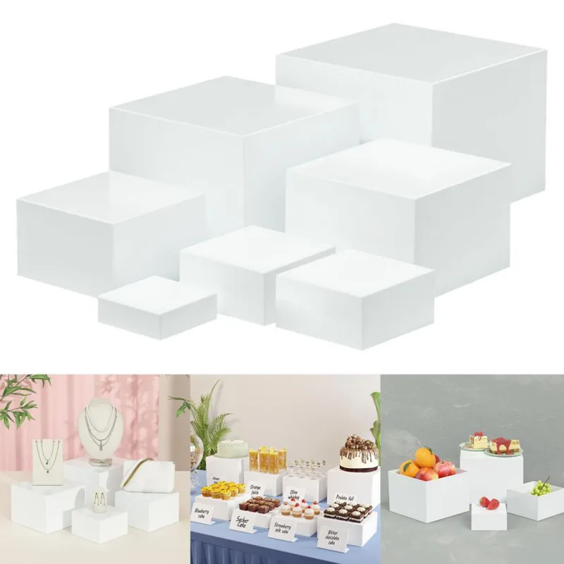 7-teilige Acryl-Würfel-Display – Display Risers Set Bewertung und Preis