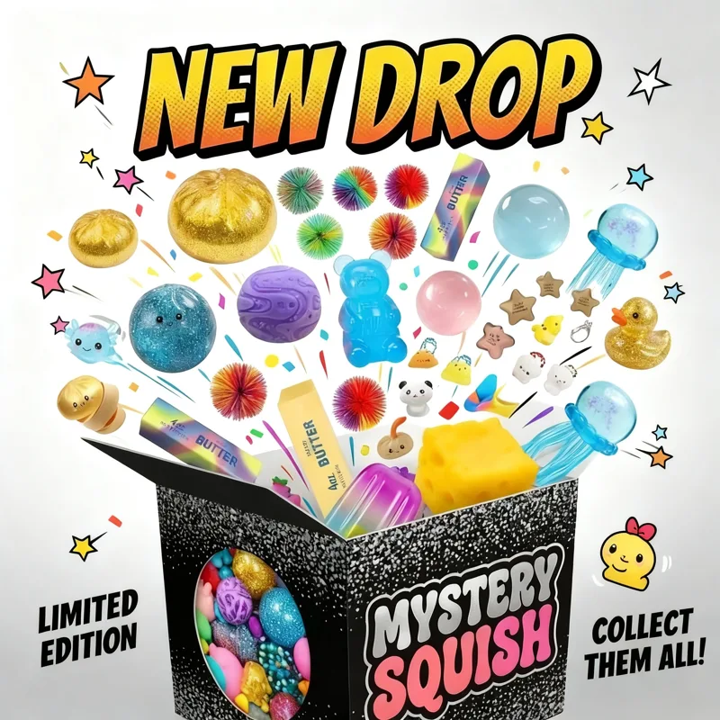 Squish Time Nee Doh Mystery Bl – Mystery Box Blind Bag Bewertung und Preis