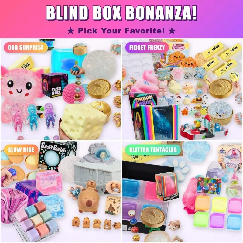 Squish Time Nee Doh Mystery Bl – Mystery Box Blind Bag Bewertung und Preis