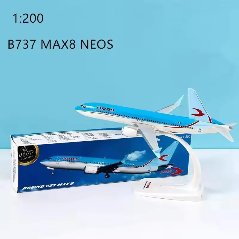 Maßstab 1:200 B737 MAX8 Neos A – Model Airplane Plastic Bewertung und Preis